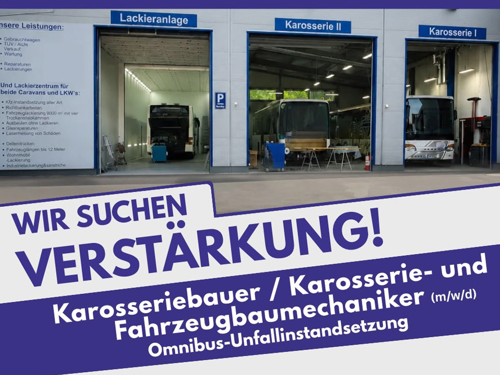 Karosseriebauer / Karosserie- und Fahrzeugbaumechaniker (m/w/d)